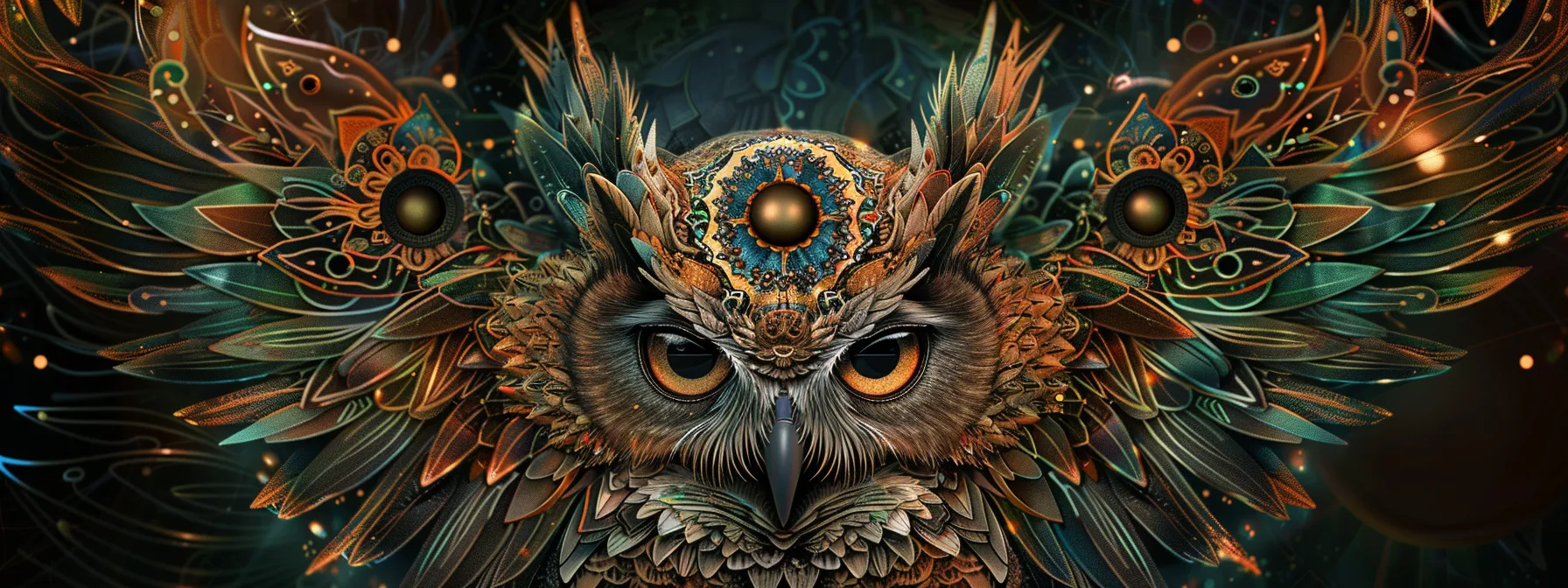 a stunning, intricate owl tattoo design featuring realistic details and symbolic elements. a stunning, intricate owl tattoo design featuring realistic details and symbolic elements.