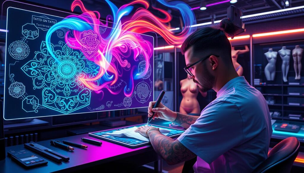 advanced tattoo generator features