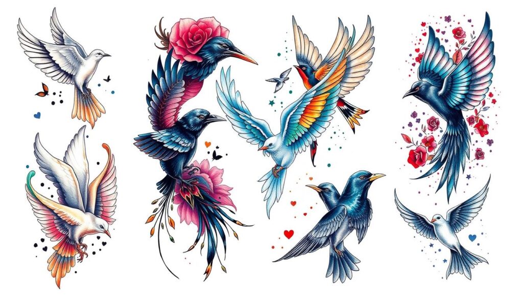 bird tattoo designs and meanings