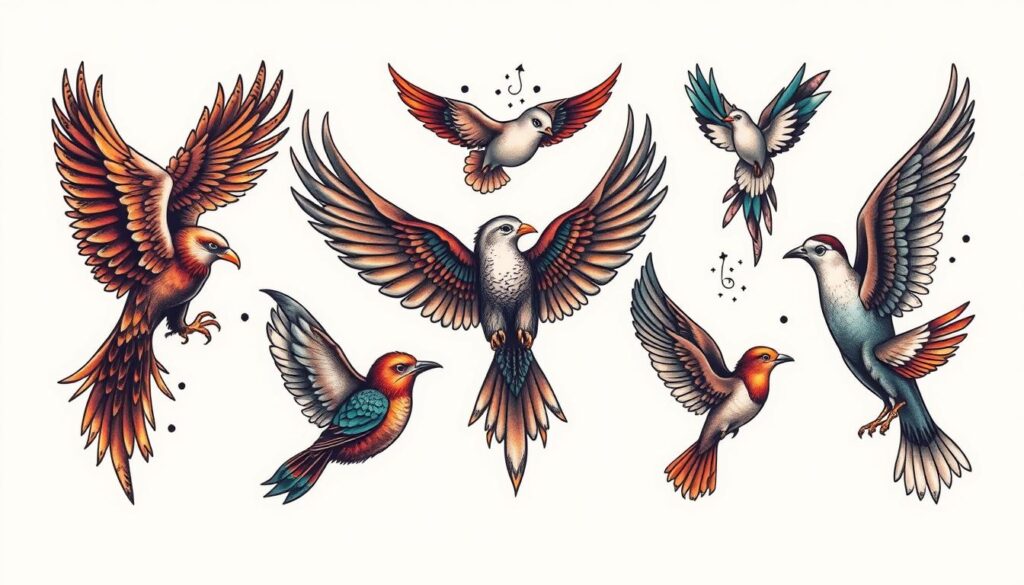 bird tattoo designs and meanings