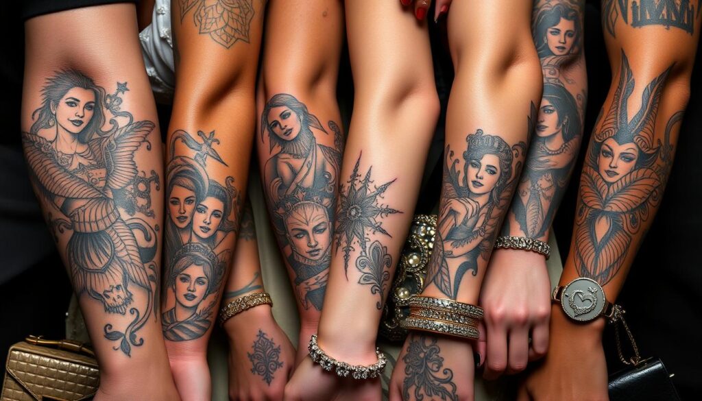 celebrity 999 tattoos