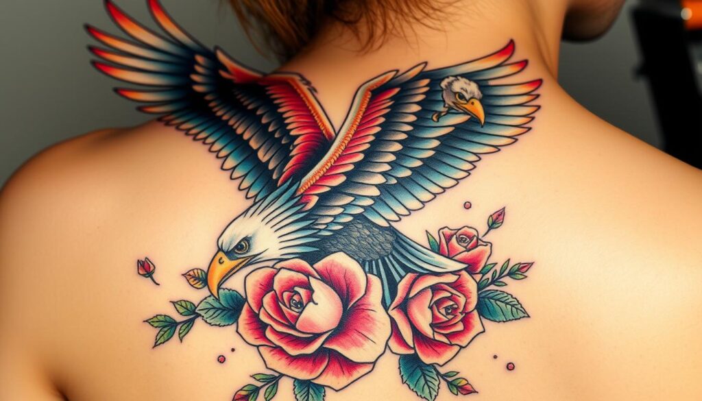 eagle tattoo combinations