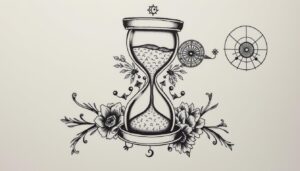 hourglass tattoo meaning