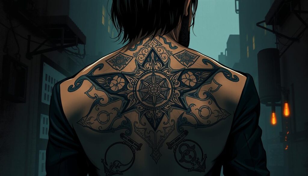 john wick tattoo symbolism