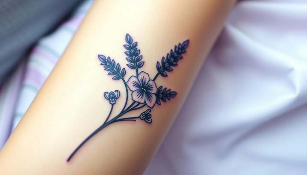 lavender tattoo symbolism