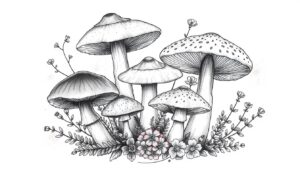 mushroom tattoo meaning