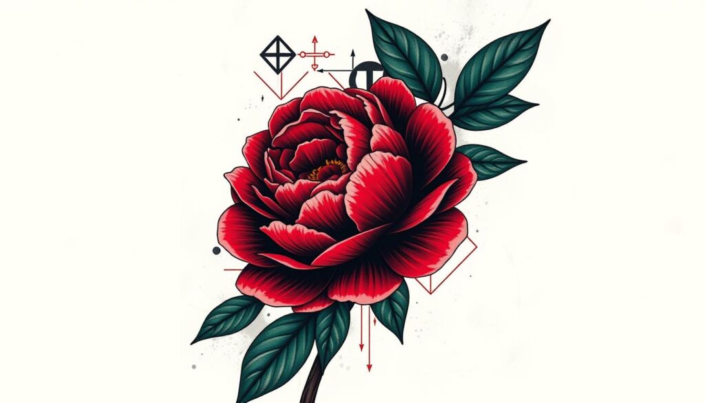 peony tattoo meaning