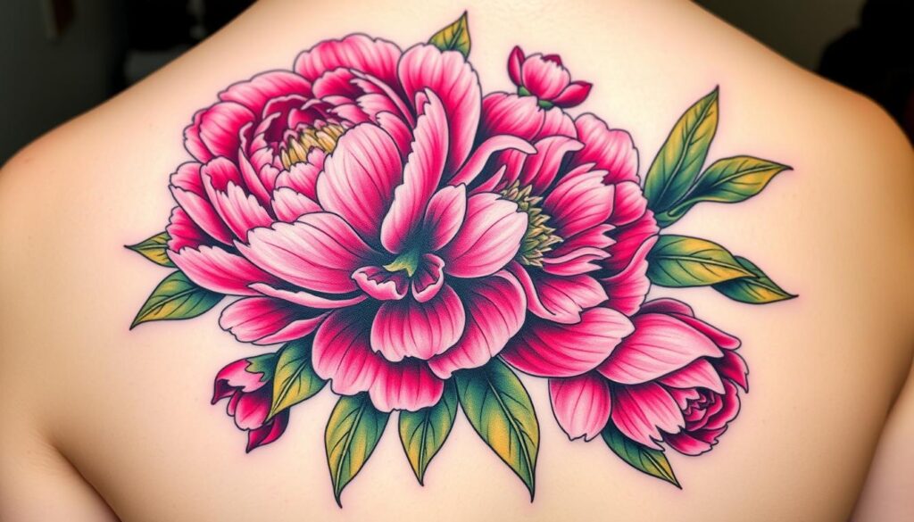 peony tattoo significance