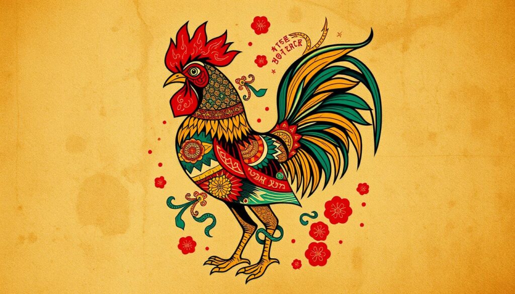 rooster tattoo significance
