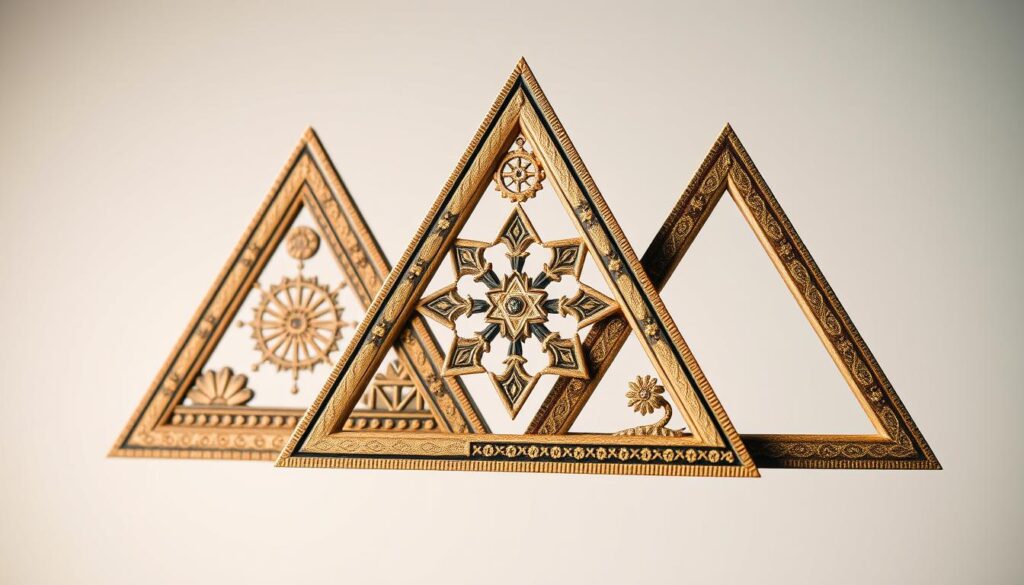 triangle tattoo signification